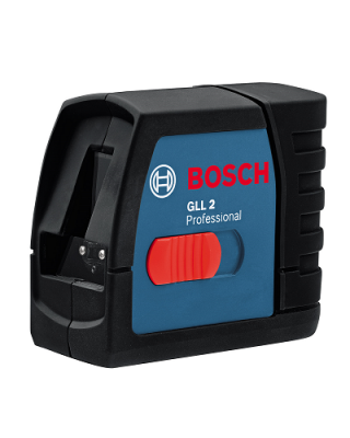 Bosch GLL 2 kruislijnlaser groen 4,5V + tas
