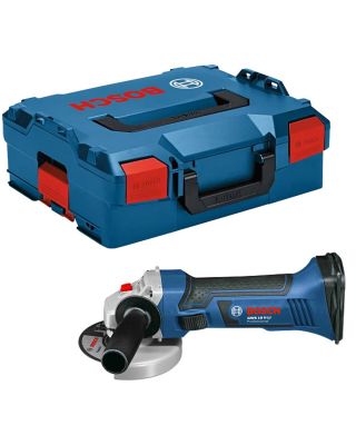 Bosch GWS 18V-Li accu haakse slijper 115 mm body 18V + L-Boxx koffer