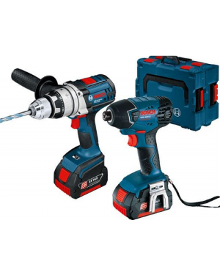 Bosch 18V GSB 18 VE-2-Li & GDR 18V-Li combo set 