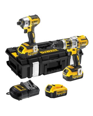 DeWALT DCK255M3 combiset 2-delig - 3x 18V 4,0Ah + DS150