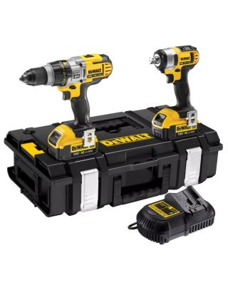 DeWALT DCK295M2 combiset 2-delig - 2x 18V 4,0Ah + DS150