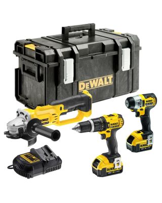 DeWALT DCK381M2 combiset 3-delig - 2x 18V 4,0Ah + DS300