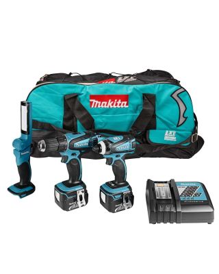 Makita DK1479X combiset 3-delig - 14,4V 3,0Ah + tas