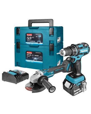 Makita DLX2152TJ1 combiset 2-delig - 18V 5,0Ah + Mbox