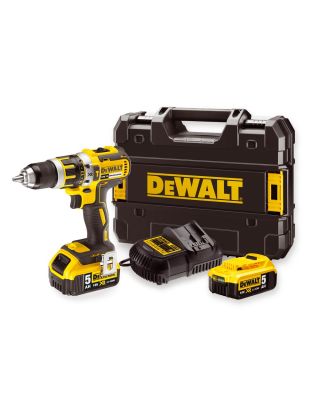 DeWALT DCD795P2 accuklopboormachine 18V 5,0Ah + TStak koffer