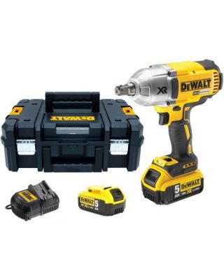 DeWALT DCF899M2 accu slagmoersleutel met arreteerpen 18V 4,0Ah + TSTAK koffer