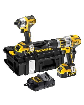 DeWALT DCK255P2 accu comboset 18v 5.0Ah