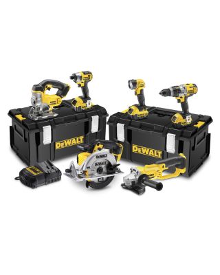 DeWALT DCK692M3 combiset 6-delig - 3x 18V 4,0Ah + ToughSystem koffers