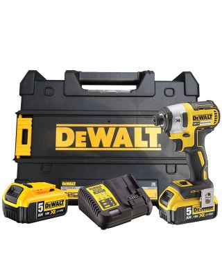 DeWALT DCF887P2 accu slagschroevendraaier 18V 5,0Ah + TSTAK