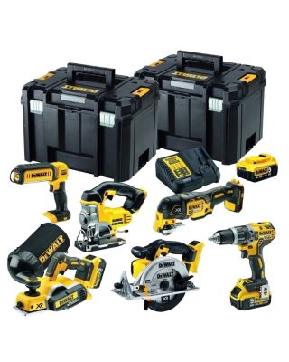 DeWALT DCK665P3T combiset 6-delig - 3x 18V 5,0Ah + TSTAK