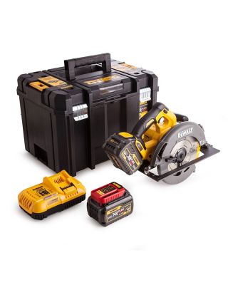 DeWALT DCS576T2 accu cirkelzaag 190 mm 54V 6,0Ah + TSTAK koffer