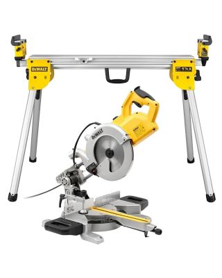 DeWALT DWS778 afkortzaag 1850W 250 mm + DE7033 onderstel
