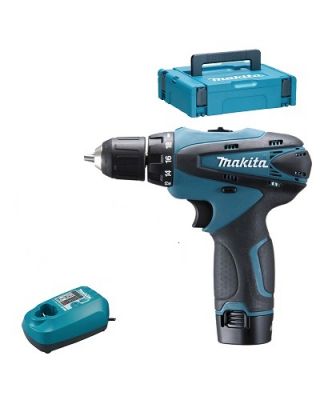 Makita DF330DWJ3 10.8V Li-Ion accu schroef- boormachine set 