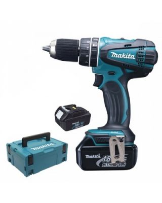 Makita DHP456RFJ accu klop-boormachine 18v 3.0Ah + MBox 