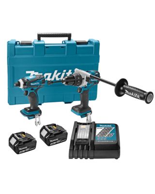 Makita DLX2054M set accuklopboormachine en slagschroevendraaier - 18V 4,0Ah + MBox