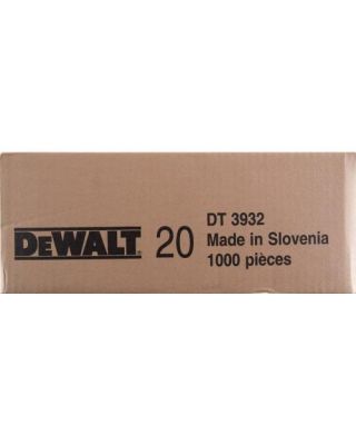 DeWALT DT3932 lamellen nr. 20 - 1000 stuks