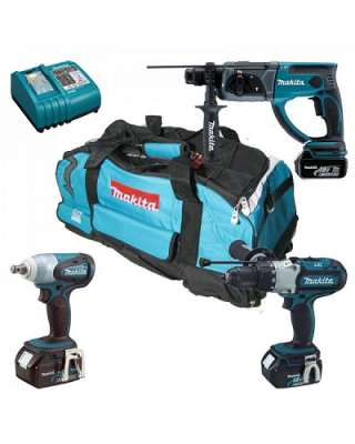 Makita BHR202RFE + BHP459Z + BHP251Z