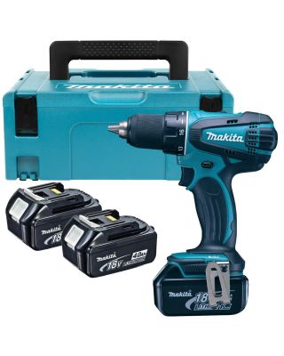 Makita DDF456SP1J accu schroefboormachine 3x 18V 4,0Ah + Mbox