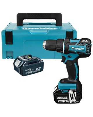 Makita DDF480RTJ accu schroefboormachine 18V 5,0Ah + Mbox