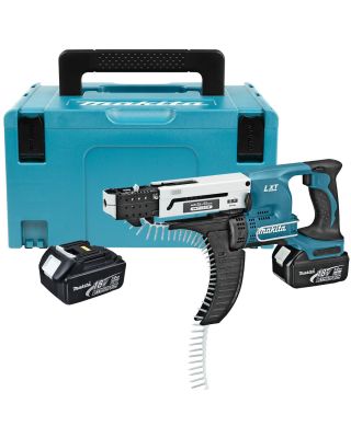 Makita DFR550RFJ accu bandschroefmachine 18V 3,0Ah + Mbox