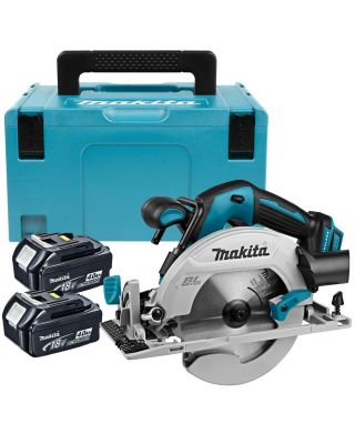 Makita DHS680RMJ accu cirkelzaag 165 mm 18V 4,0Ah + Mbox