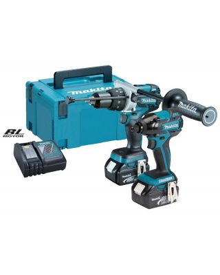 Makita DLX2040TJ set accuklopboormachine - 18V 5,0Ah