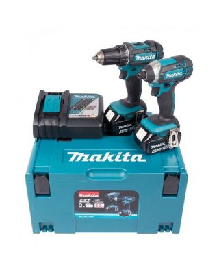 Makita DLX2127MJ 18V accu combiset 2-delig