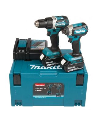 Makita DLX2189TJ combiset met accuboormachine (DDF484) en accu slagschroevendraaier (DTD153) in Mbox