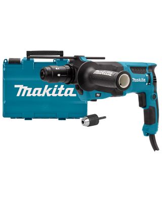 Makita HR2630X7 combihamer SDS plus 800W 2,4J + SDS plus adapter en koffer