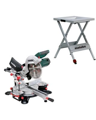 Metabo KGS 254 M afkortzaag 254 mm + UMS onderstel