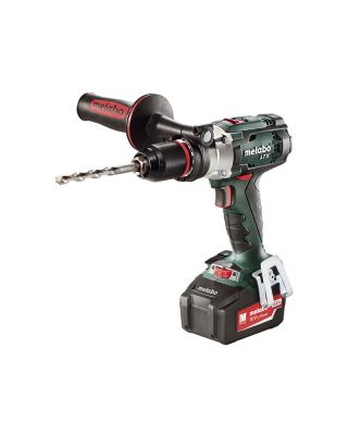 Metabo SB 18 LTX impuls 18V accu klop boormachine set 2x 4.0 accu in koffer 
