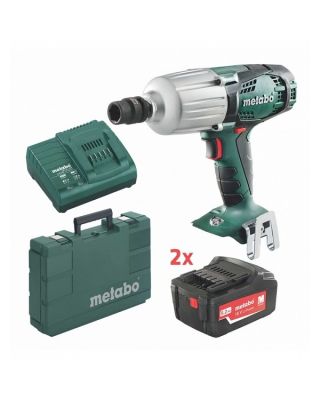 Metabo SSW 18 LTX 600 accu slagmoersleutel 18V 3,1Ah LiHD + koffer