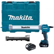 Makita BCG180RFEB accu kitspuit 2x 18V 3,0Ah + koffer
