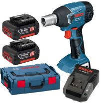 Bosch GDS 18 V-LI accu slagmoersleutel 18V 4,0Ah + L-Boxx koffer