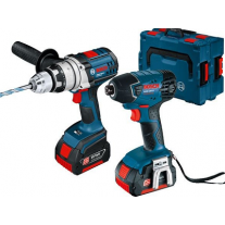 Bosch 18V GSB 18 VE-2-Li & GDR 18V-Li combo set 