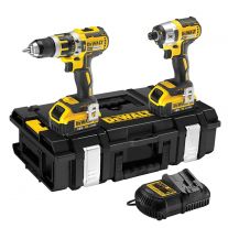 DeWALT DCK250M2 combiset 2-delig - 2x 18V 4,0Ah + DS150