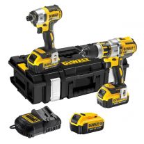 DeWALT DCK255M3 combiset 2-delig - 3x 18V 4,0Ah + DS150