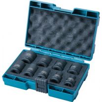 Makita D-41517 slagmoersleutel doppenset 1/2 inch 8 - 24 mm 9-delig in koffer 