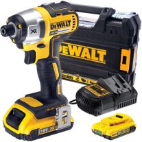 DeWALT DCF886D2 accu slagschroevendraaier 18V 2,0Ah + TSTAK koffer
