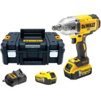 DeWALT DCF899P2 accu slagmoersleutel arreteerpen 18V 5,0Ah + TSTAK koffer