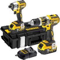 DeWALT DCK250P2 combiset accu klopboormachine en slagschroevendraaier - 18V 5,0Ah + DS150 koffer