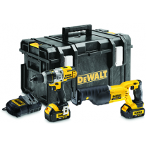 DeWALT DCK292M2 18v 4.0Ah accu klopboormachine + reciprozaag 