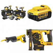 DeWALT DCK892M4 combiset 8-delig - 18V 4,0Ah + ToughSystem koffers
