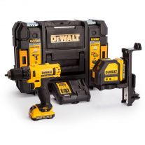 DeWALT DCK215D2T 10,8V accuboormachine + kruislijnlaser set met TSTAK koffer