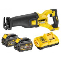 DeWALT DCS388T2 accu reciprozaag 18V/54V 6,0Ah + koffer
