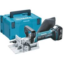 Makita DPJ180RMJ accu lamellenfrees 100 mm 18V 4,0Ah + Mbox