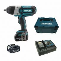 Makita DTW450RTJ accu slagmoersleutel 18V 5,0Ah + Mbox koffer
