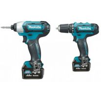 Makita CLX201SM comboset accu boor schroefmachine df331D slagschroevendraaier td110DZ 10,8V Li-Ion