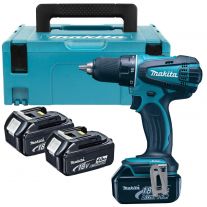 Makita DDF456SP1J accu schroefboormachine 3x 18V 4,0Ah + Mbox