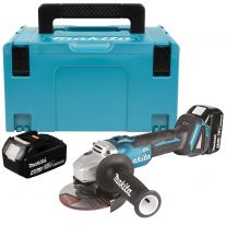 Makita DGA504RMJ accu haakse slijper 125 mm 18V 4,0Ah + Mbox
